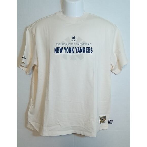 New York Yankees Mitchell & Ness 1932 World Series Champs Tee Women's Medium - Picture 1 of 6
